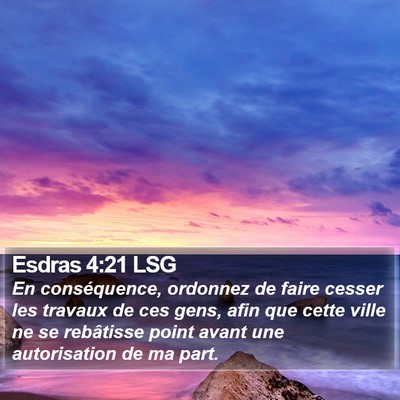 Esdras 4:21 LSG Bible Verse Image