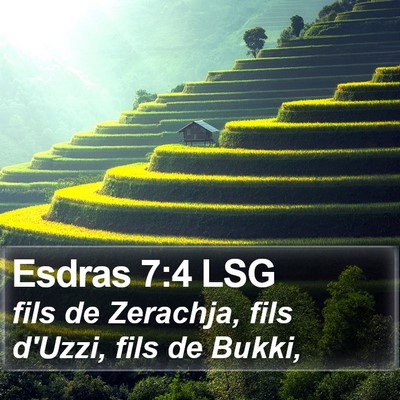 Esdras 7:4 LSG Bible Verse Image