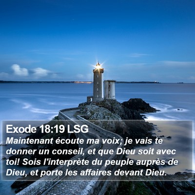 Exode 18:19 LSG Bible Verse Image