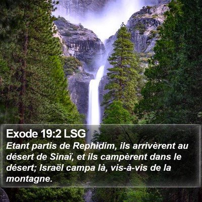 Exode 19:2 LSG Bible Verse Image
