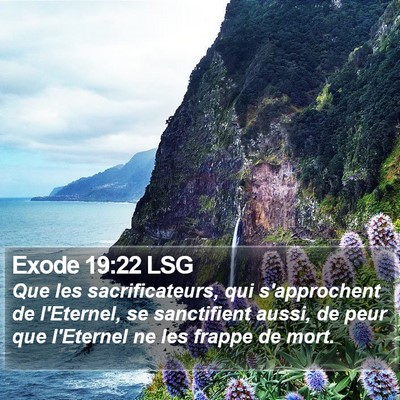 Exode 19:22 LSG Bible Verse Image