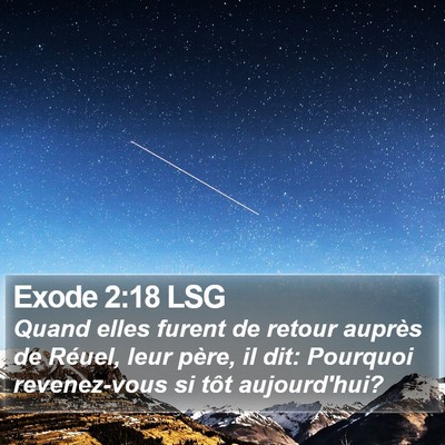 Exode 2:18 LSG Bible Verse Image