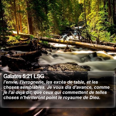 Galates 5:21 LSG Bible Verse Image