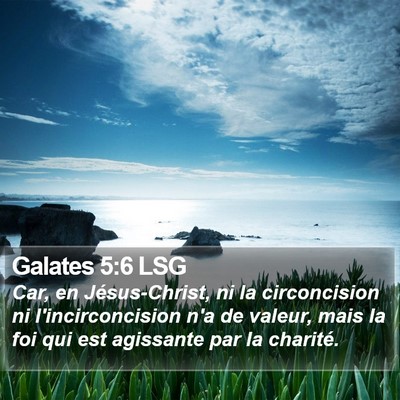 Galates 5:6 LSG Bible Verse Image