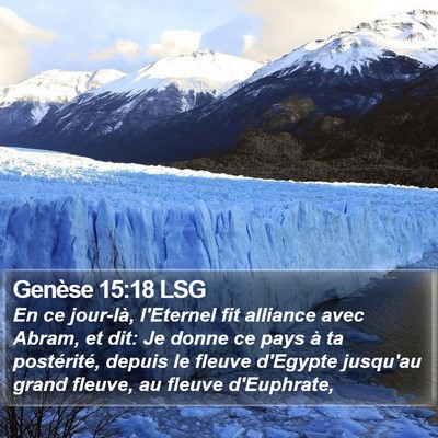 Genèse 15:18 LSG Bible Verse Image