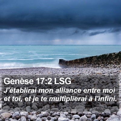 Genèse 17:2 LSG Bible Verse Image