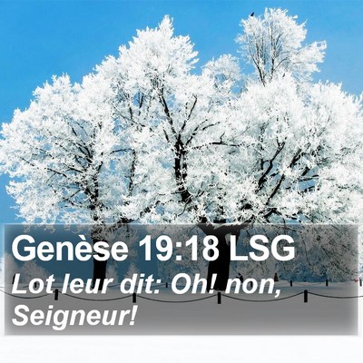 Genèse 19:18 LSG Bible Verse Image