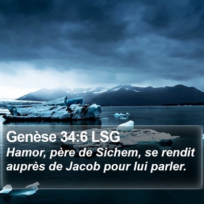 Genèse 34:6 LSG Bible Verse Image