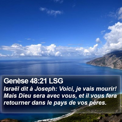 Genèse 48:21 LSG Bible Verse Image
