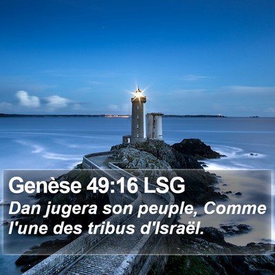 Genèse 49:16 LSG Bible Verse Image