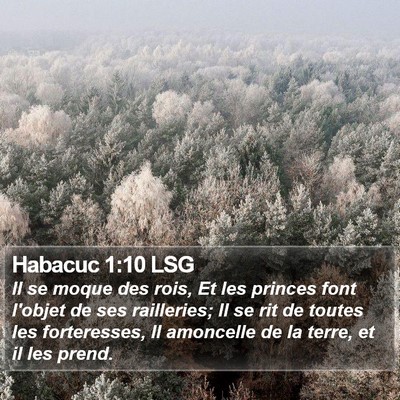 Habacuc 1:10 LSG Bible Verse Image