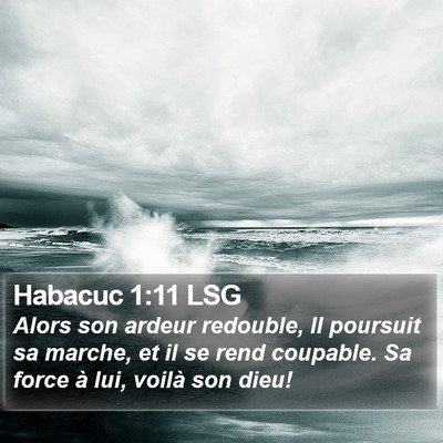 Habacuc 1:11 LSG Bible Verse Image