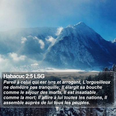 Habacuc 2:5 LSG Bible Verse Image