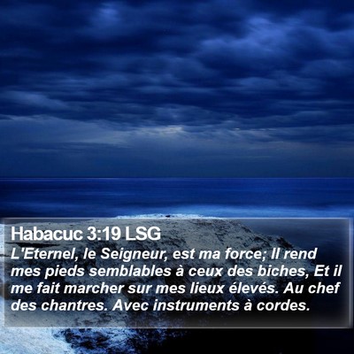 Habacuc 3:19 LSG Bible Verse Image