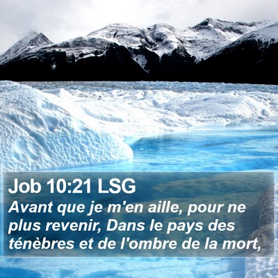Job 10:21 LSG Bible Verse Image