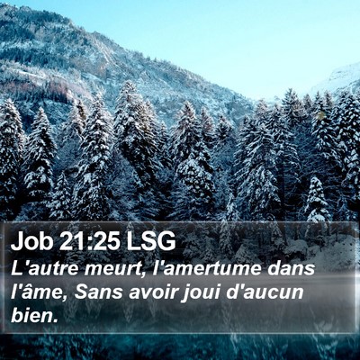 Job 21:25 LSG Bible Verse Image