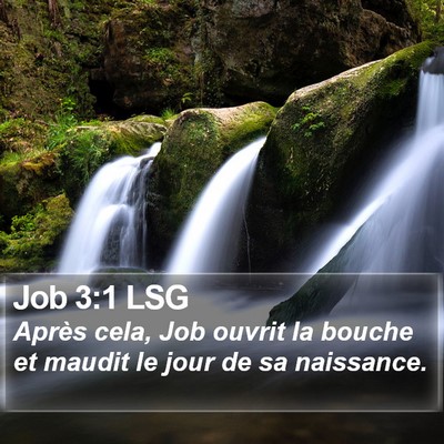 Job 3:1 LSG Bible Verse Image