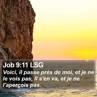 Job 9:11 LSG Bible Verse Image