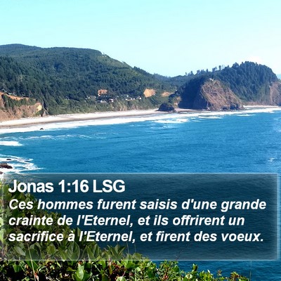 Jonas 1:16 LSG Bible Verse Image