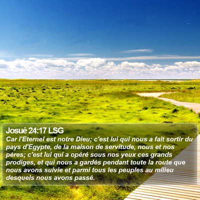 Josué 24:17 LSG Bible Verse Image
