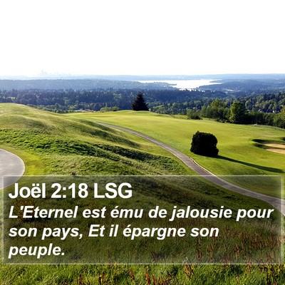 Joël 2:18 LSG Bible Verse Image