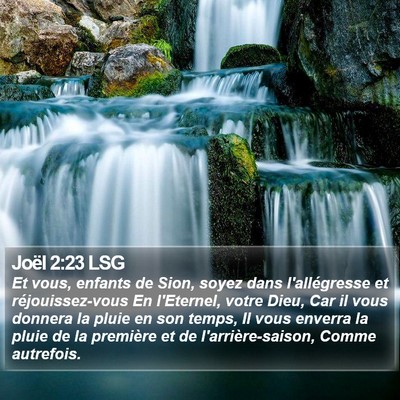 Joël 2:23 LSG Bible Verse Image
