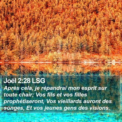 Joël 2:28 LSG Bible Verse Image