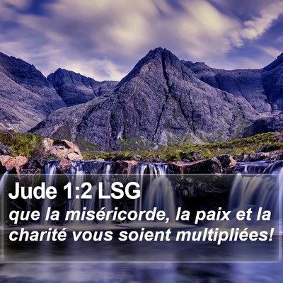 Jude 1:2 LSG Bible Verse Image