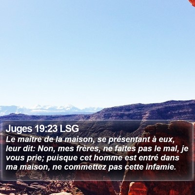 Juges 19:23 LSG Bible Verse Image