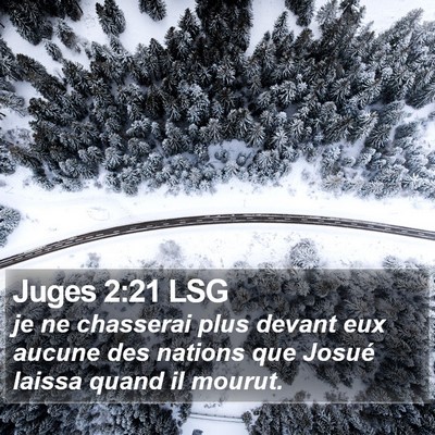 Juges 2:21 LSG Bible Verse Image