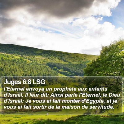 Juges 6:8 LSG Bible Verse Image