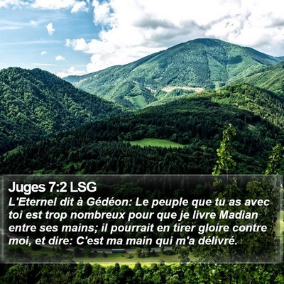 Juges 7:2 LSG Bible Verse Image