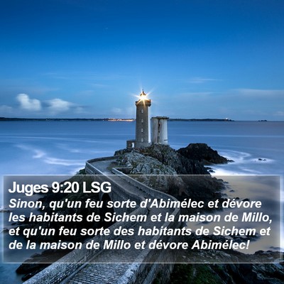 Juges 9:20 LSG Bible Verse Image