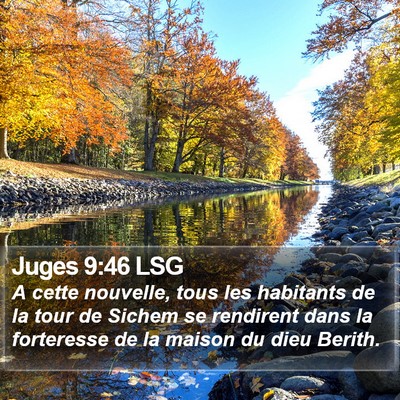 Juges 9:46 LSG Bible Verse Image