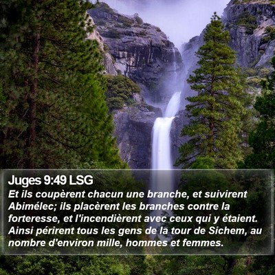 Juges 9:49 LSG Bible Verse Image