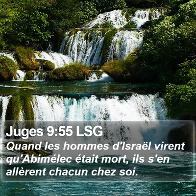 Juges 9:55 LSG Bible Verse Image