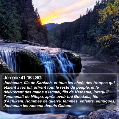 Jérémie 41:16 LSG Bible Verse Image