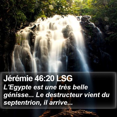 Jérémie 46:20 LSG Bible Verse Image