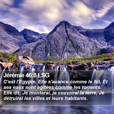 Jérémie 46:8 LSG Bible Verse Image