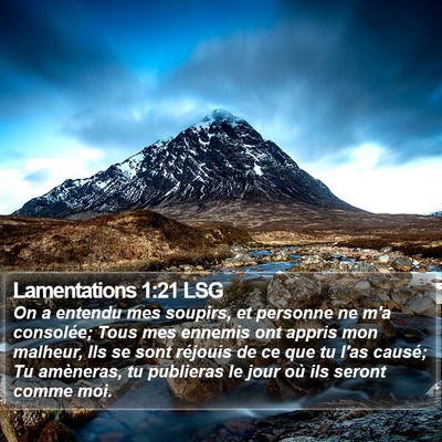 Lamentations 1:21 LSG Bible Verse Image