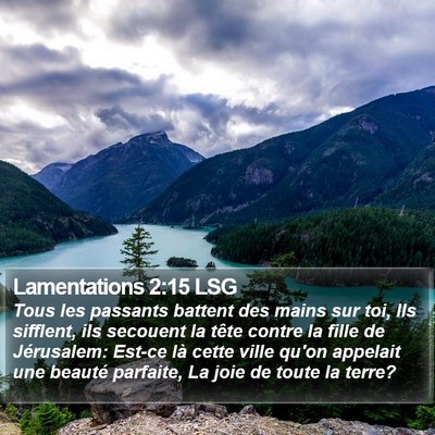 Lamentations 2:15 LSG Bible Verse Image