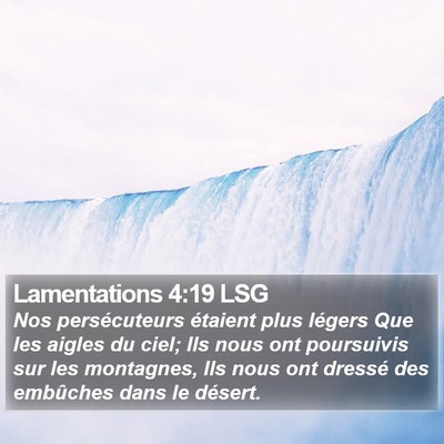 Lamentations 4:19 LSG Bible Verse Image