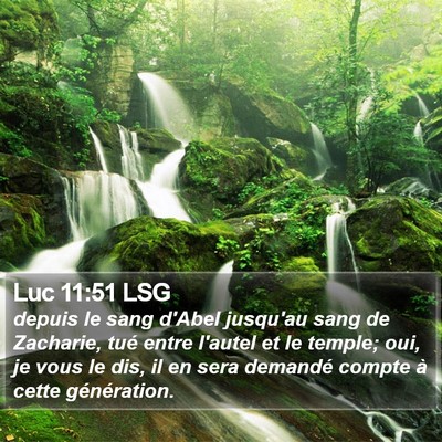 Luc 11:51 LSG Bible Verse Image
