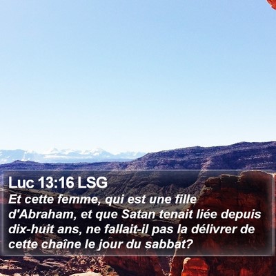 Luc 13:16 LSG Bible Verse Image