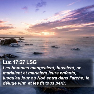 Luc 17:27 LSG Bible Verse Image