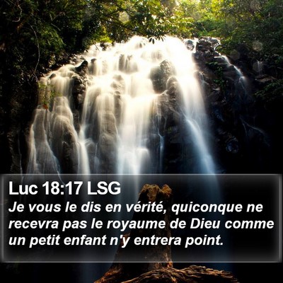 Luc 18:17 LSG Bible Verse Image
