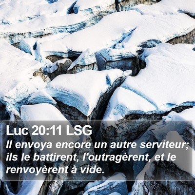Luc 20:11 LSG Bible Verse Image