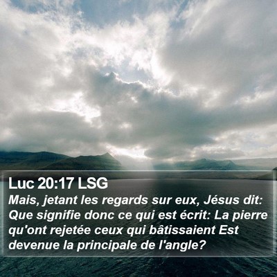 Luc 20:17 LSG Bible Verse Image