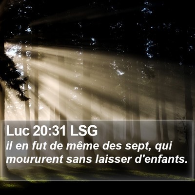 Luc 20:31 LSG Bible Verse Image
