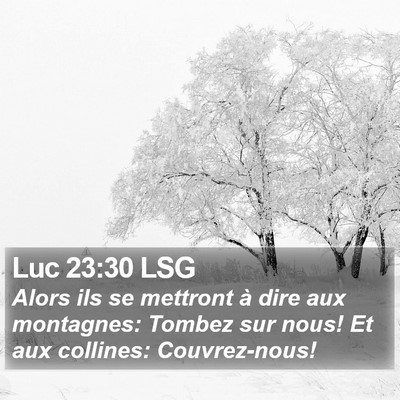 Luc 23:30 LSG Bible Verse Image